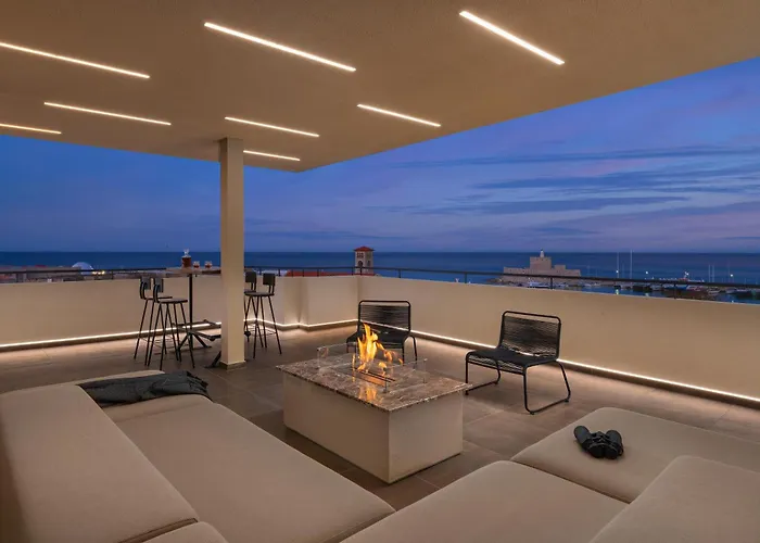 Hamilton Elite Penthouse Nyaraló Rhodes City