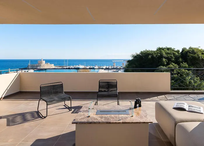 Hamilton Elite Penthouse Nyaraló Rhodes City